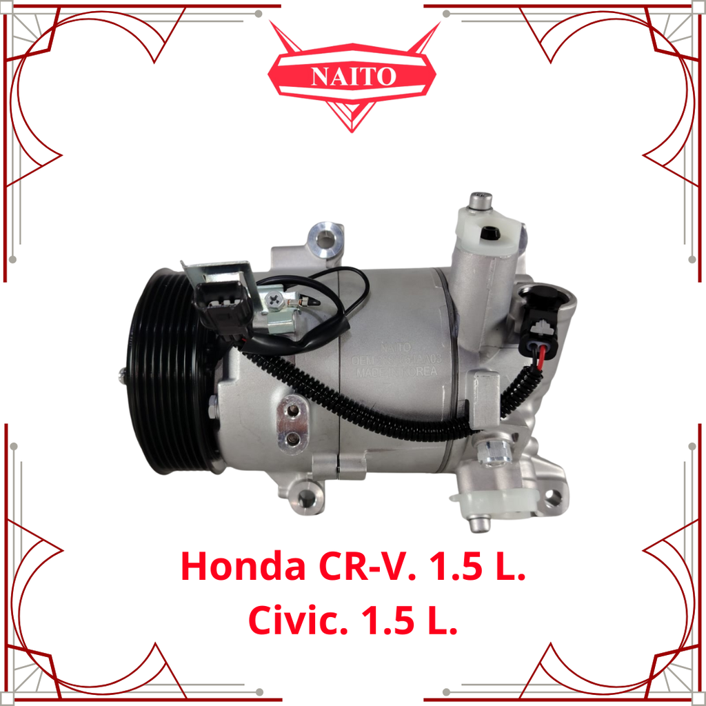 Compresor Honda CR-V. 1.5 L., Civic. 1.5 L.