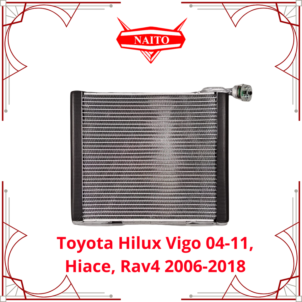 Evaporador Toyota Hilux Vigo 2004-2011,Hiace, Rav4 2006-2018
