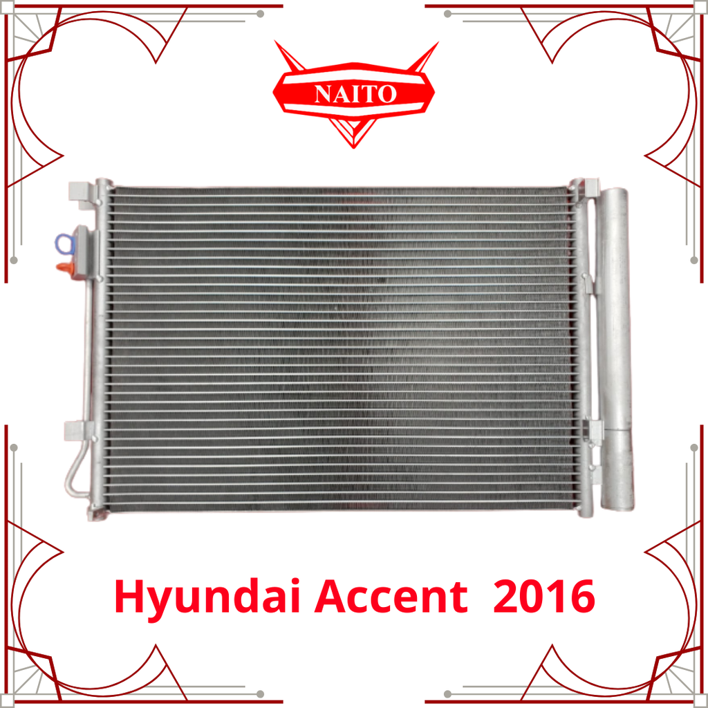 Condensador Hyundai Accent 2016