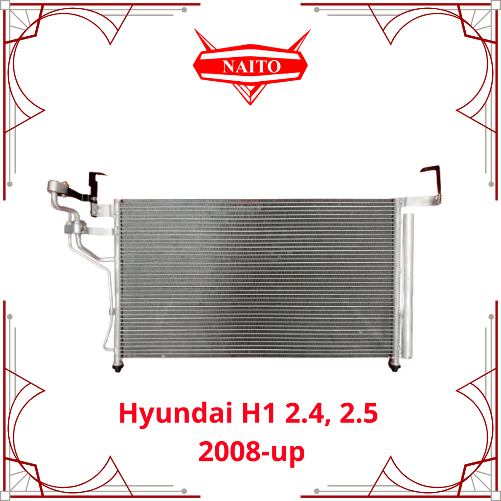 Condensador Hyundai H1 2.4, 2.5  2008-up