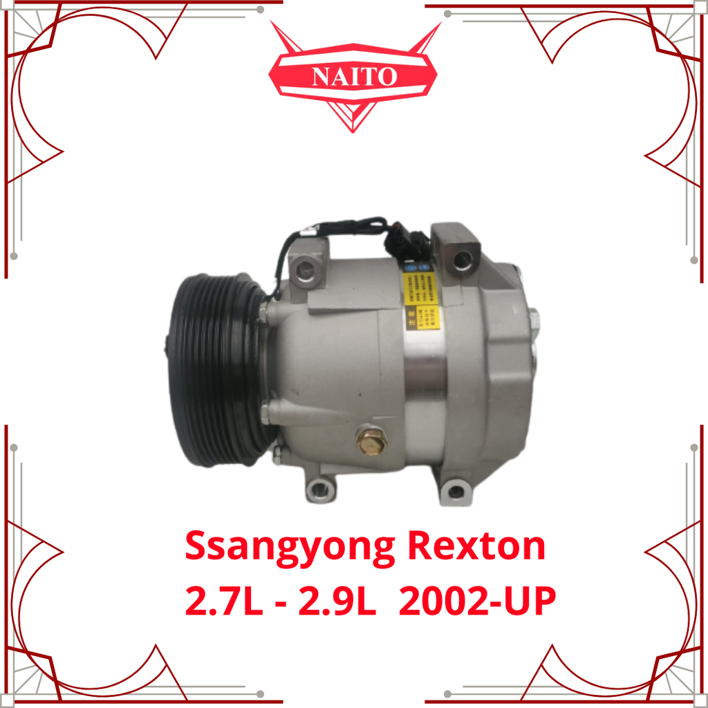 Compresor SsangYong Rexton 2.7L, 2.9L 2002-UP