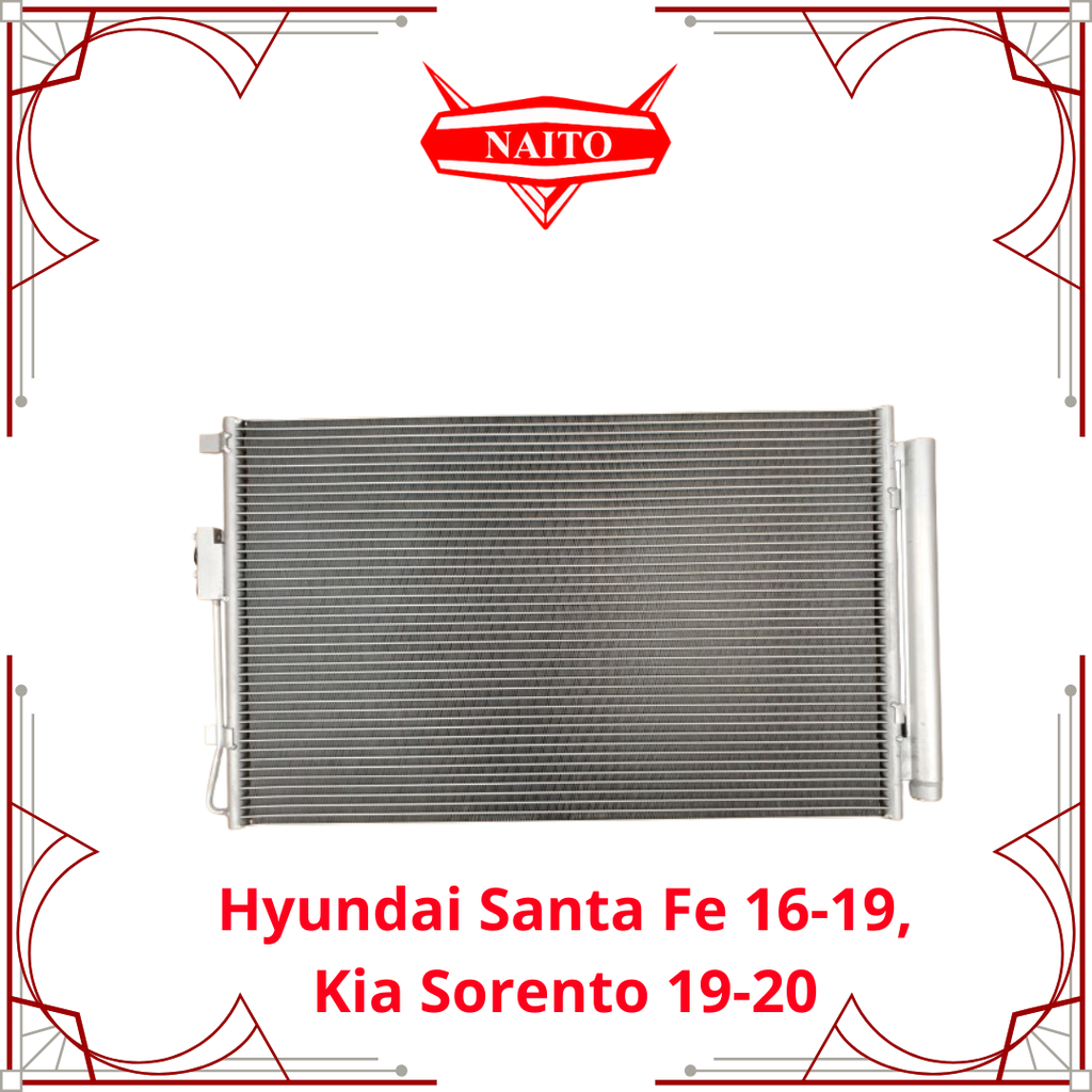 Condensador Hyundai Santa Fe 16-19, Kia Sorento 19-20
