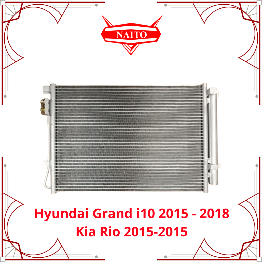 Condensador Hyundai Grand i10 2015 - 2018, Kia Rio 2015-2015