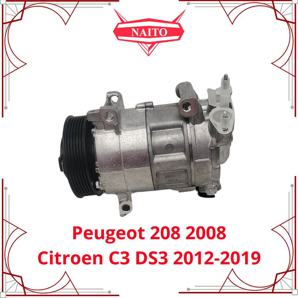 Compresor Peugeot, 208, 2008, CITROEN DS3 C3, 12-2016