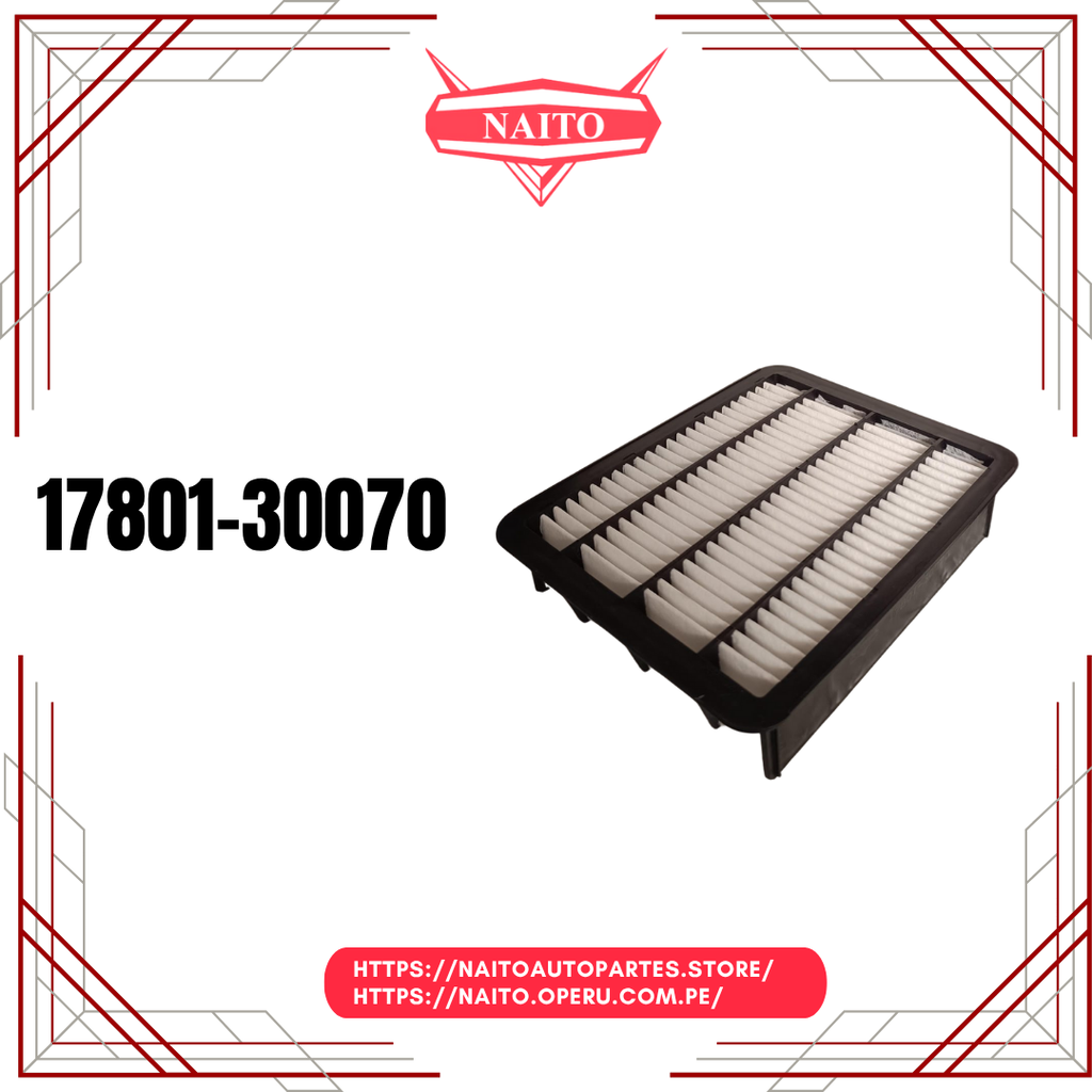 Filtro de Aire 17801-30070
