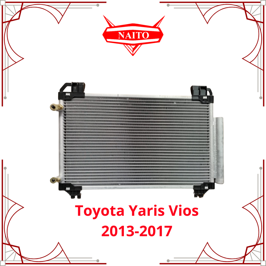 Condensador Toyota Yaris Vios 2013-2017