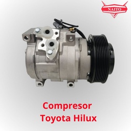 [BC247300-3860] Compresor Toyota Hilux 2006-2012 / Fortuner 2009-2014 / Land Cruiser Diesel