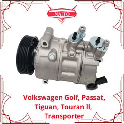 [5Q0820803R] Compresor Volkswagen Golf / Passat / Tiguan / Touran II / Transporter
