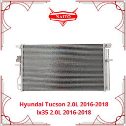[97606-D3500] Condensador Hyundai Tucson 2.0L 2016-2018, ix35 2.0L 2016-2018