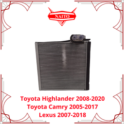 [EV939751PFC] Evaporador Toyota Highlander 2008-2020, Camry 2005-2017, Lexus 2007-2018