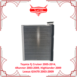 [EV1711FP] Evaporador Fj Cruiser 2005-2014, 4runner 2003-2009, Highlander 2009, Lexus gx470 2003-2009