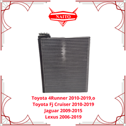 [EV1779] Evaporador 4runner 2010-2019, Fj cruiser 2010-2019, Jaguar 2009-2015, Lexus 2006-2019