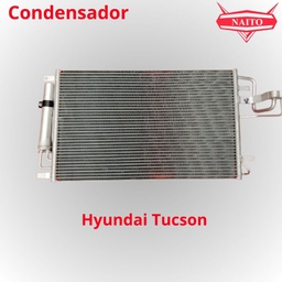 [97606-2E200] CONDENSADOR HYUNDAI TUCSON 2004-2010, KIA SPORTAGE 2004- ~