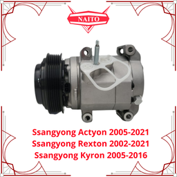 [6652300511] Compresor  Ssangyong Actyon 2005-2021 Ssangyong Rexton 2002-2021 Ssangyong Kyron 2005-2016