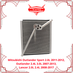 [7810A017(EV-216)] Evaporador Mitsubishi Outlander Sport 2.0L 2011-2012, Outlander 2.4L 3.0L 2007-2013, Lancer 2.0L 2.4L 2008-2017